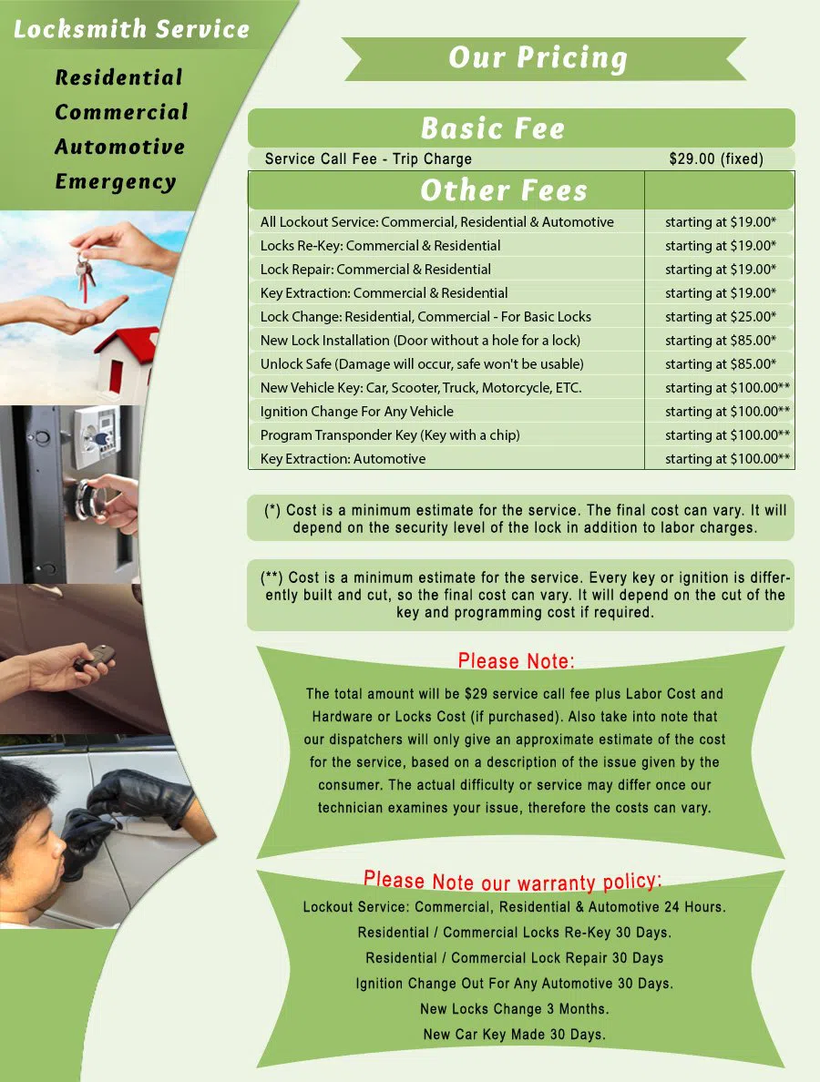 Havertown PA Locksmith Store Havertown, PA 610-910-9385 - price-list-c-22